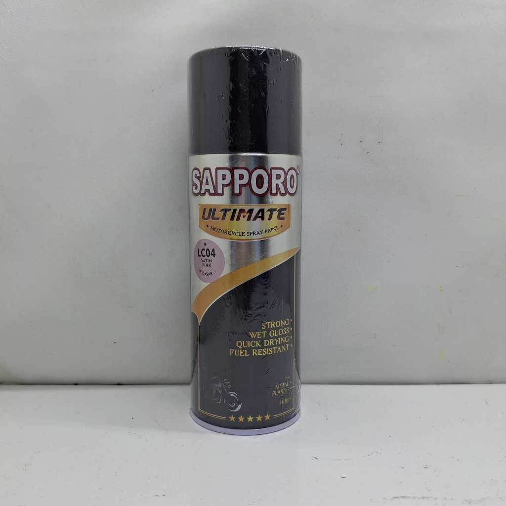 Cat Spray / Pilox Sapporo 400 ML LC04 Satin Pink Cat Semprot / Cat Aerosol