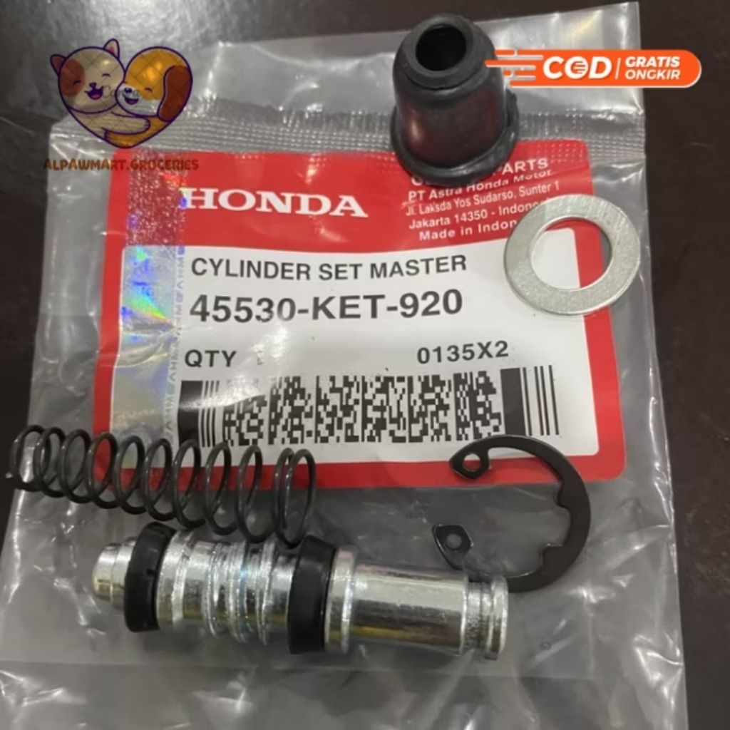 SEAL MASTER REM DEPAN SUPRA X LAMA SUPRA X 125 KHARISMA KET