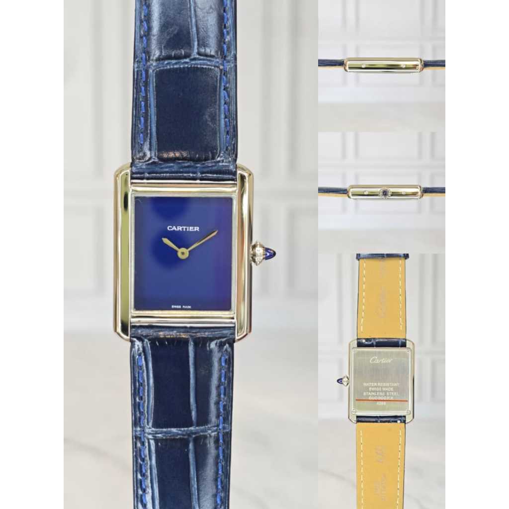 Jam tank louis tank must large 25MM Silver case more colours dial Tank solo Louis Semi swiss best or