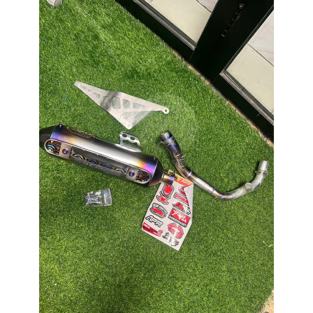 knalpot arm luster v2 vespa