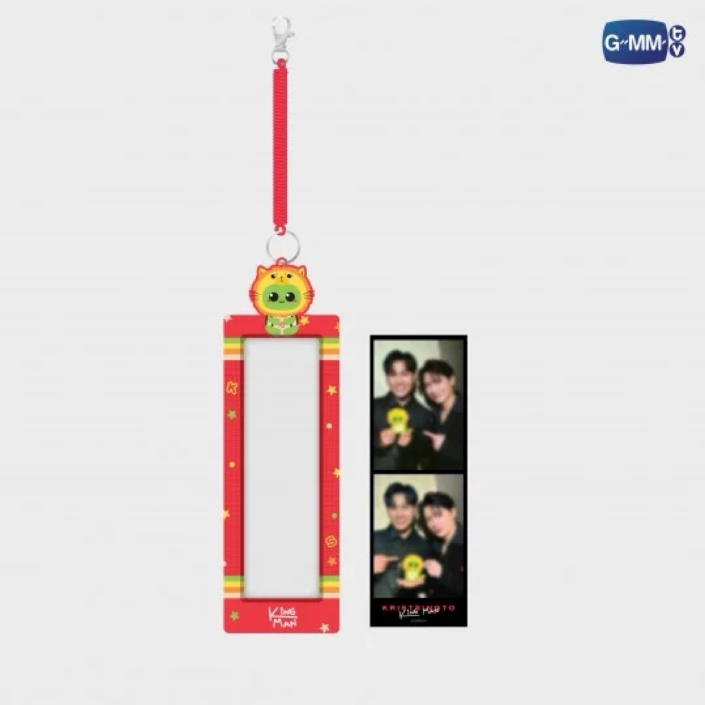 [PO] KING MAN PHOTO STRIP HOLDER WITH KRISTSINGTO PHOTO STRIP | GMMTV MERCHANDISE