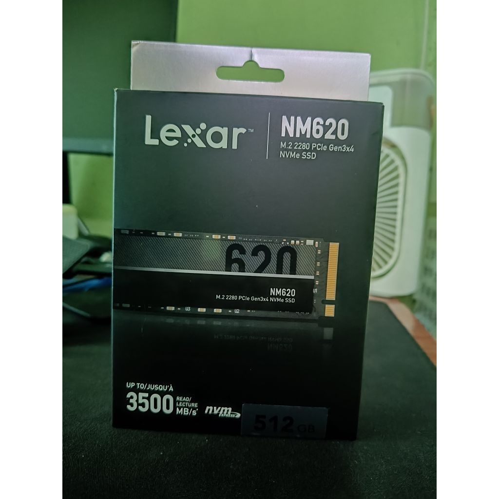 LEXAR NM620 SSD NVMe M.2 2280 512GB | Normal | Like New