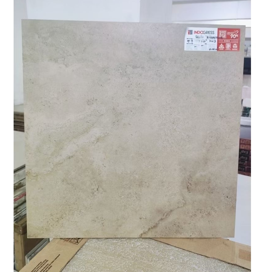 Granit lantai kasar Indogress Yellow Riverstone Matt 60x60 kwC/Dus