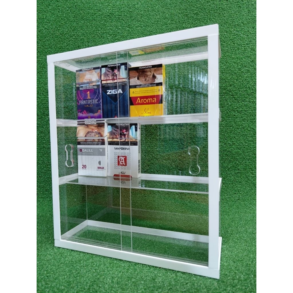 Display rokok/ etalase rokok