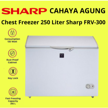 Chest Freezer 250 Liter Sharp FRV-300