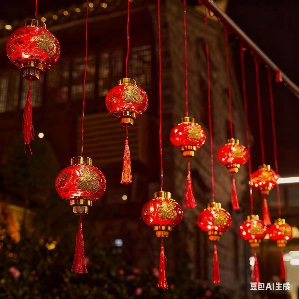 Lampu led imlek / lampu lampion imlek / lampu tirai imlek / lampion lampu imlek