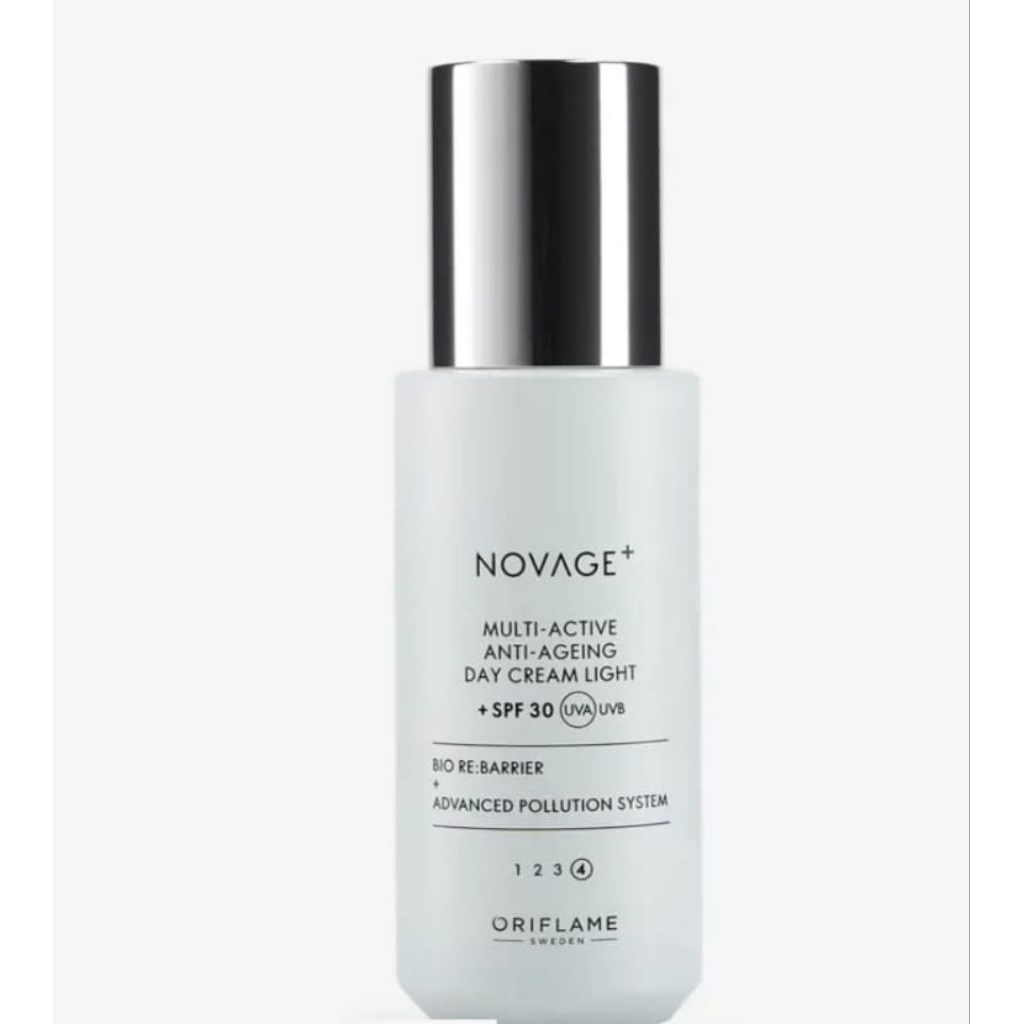 novage multi active anti ageing day cream light spf 30