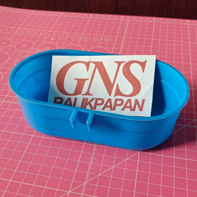 TEMPAT MANDI BURUNG CEPUK OVAL