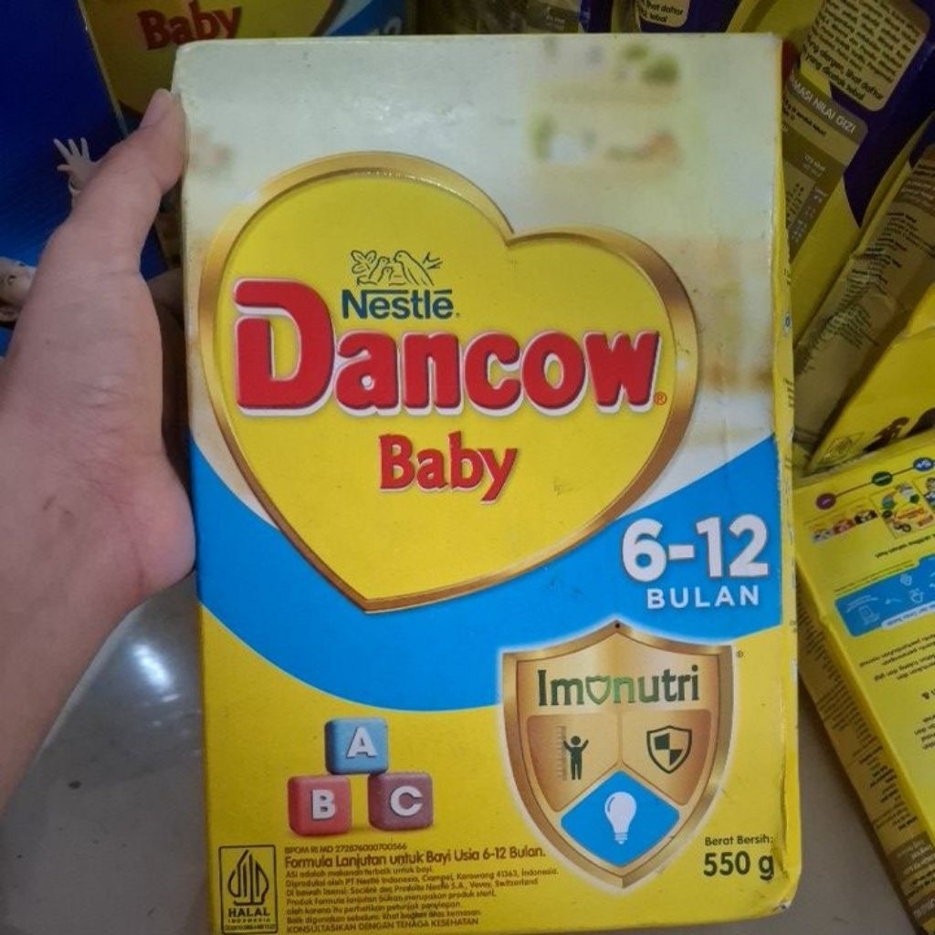 Dancow Baby 0-6 Bulan, 6-12 Bulan 550gr
