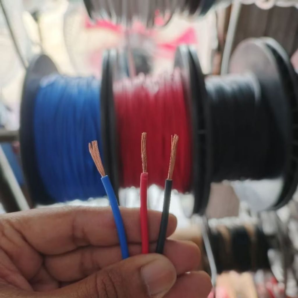 Kabel Serabut NYAF 1,5 KITANI Eceran 1 Meter / Kabel Rakit / Kabel Body 1,5 Original Kitani