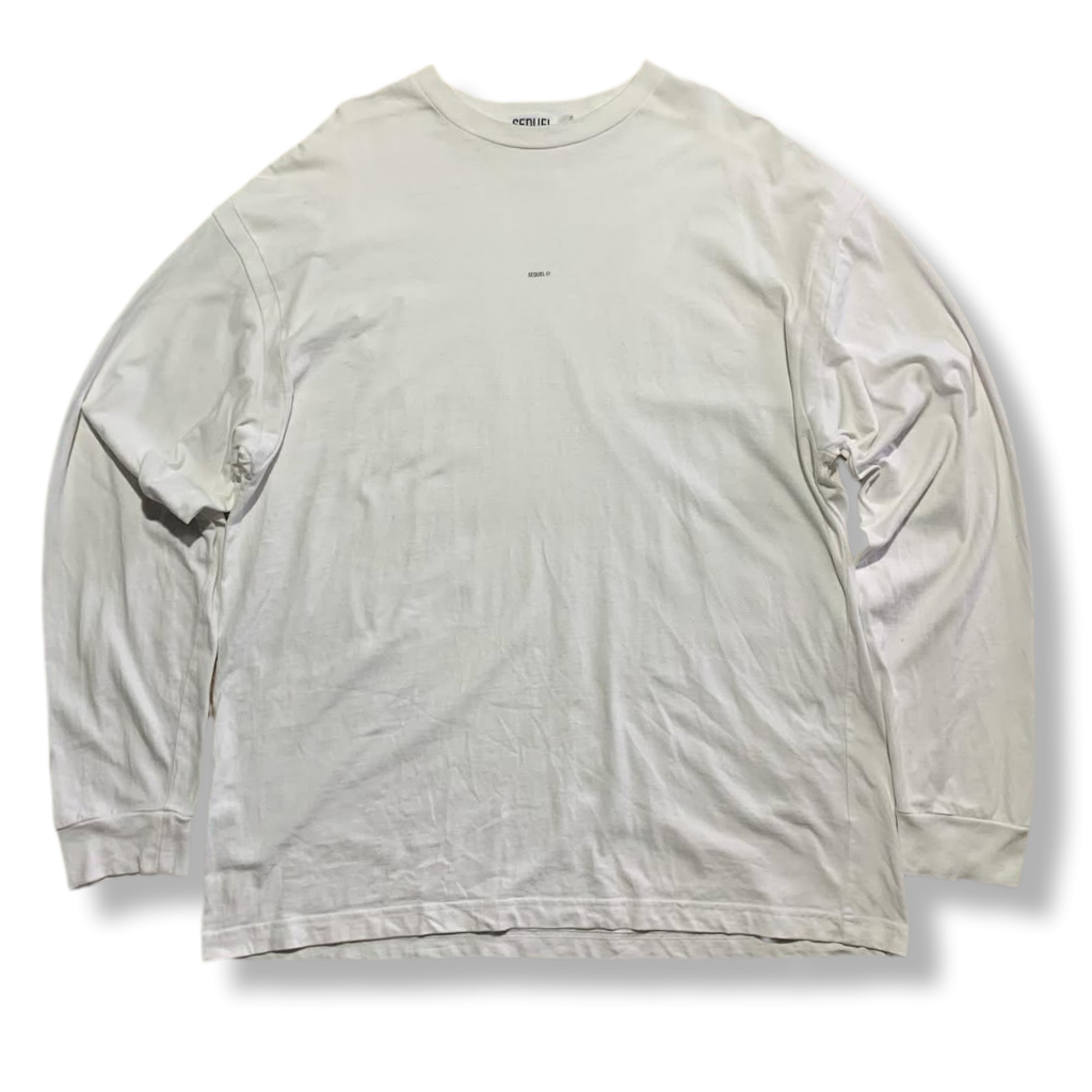 FRAGMENT HIROSHI FUJIWARA X SEQUEL 2019 SMALL LOGO LONG SLEEVE T-SHIRT | KAOS | JS