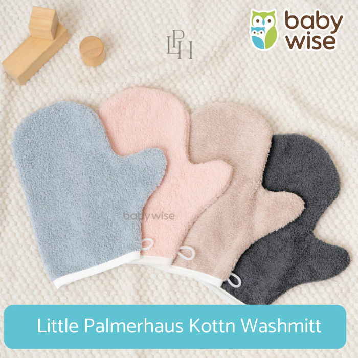 Little Palmerhaus Kottn Washmitt 2pcs - Waslap Bayi