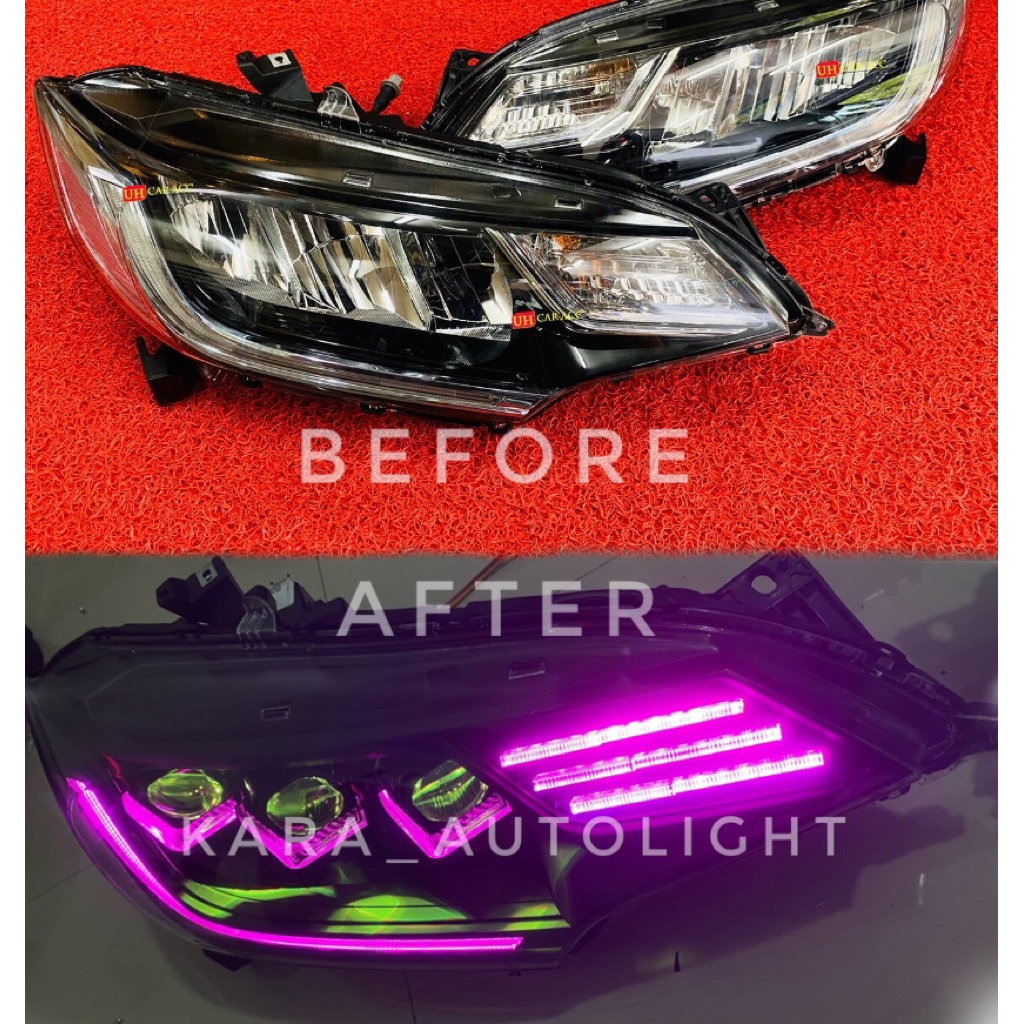 Headlamp custom biled jazz rs gk5