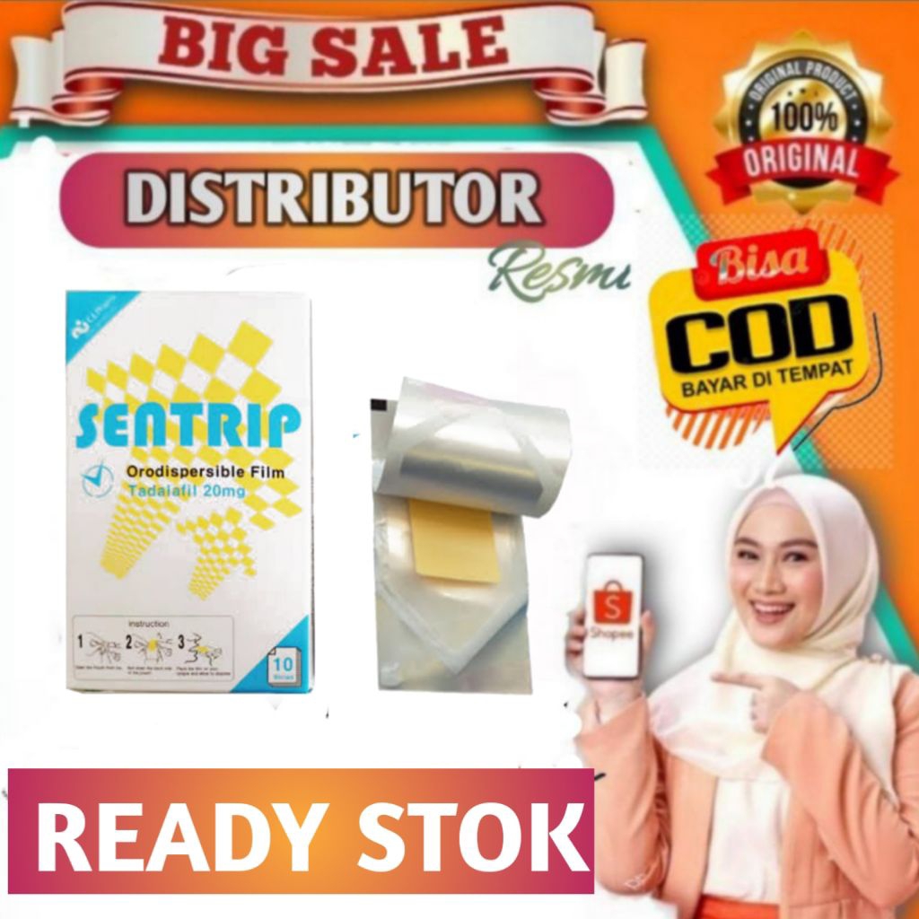 Sentrip Permen Mint Asli Korea Penunjang Performa Pria