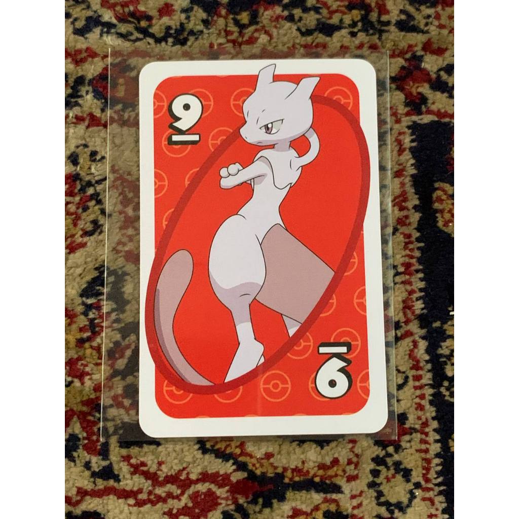 Mewtwo Uno Red Pokemon Japanese