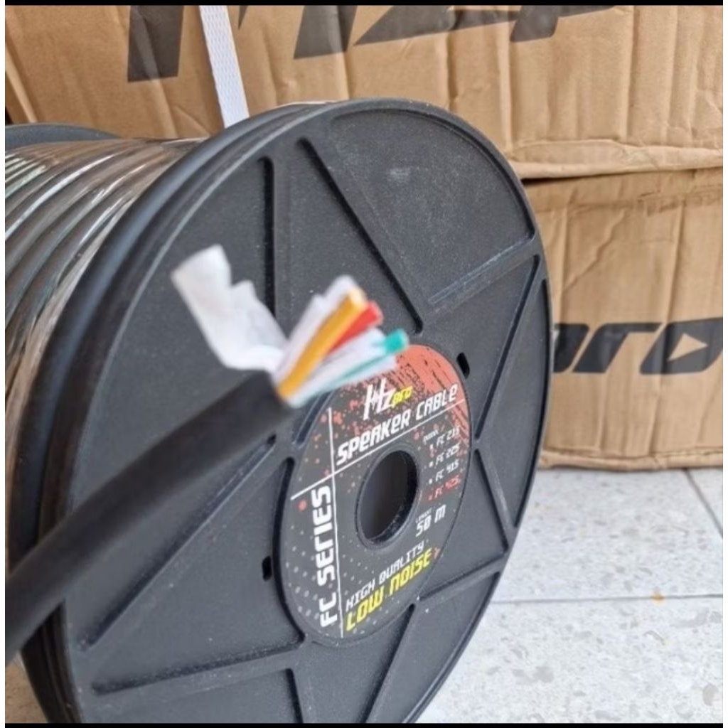 Kabel speaker HZ PRO 4X2,5mm  meteran