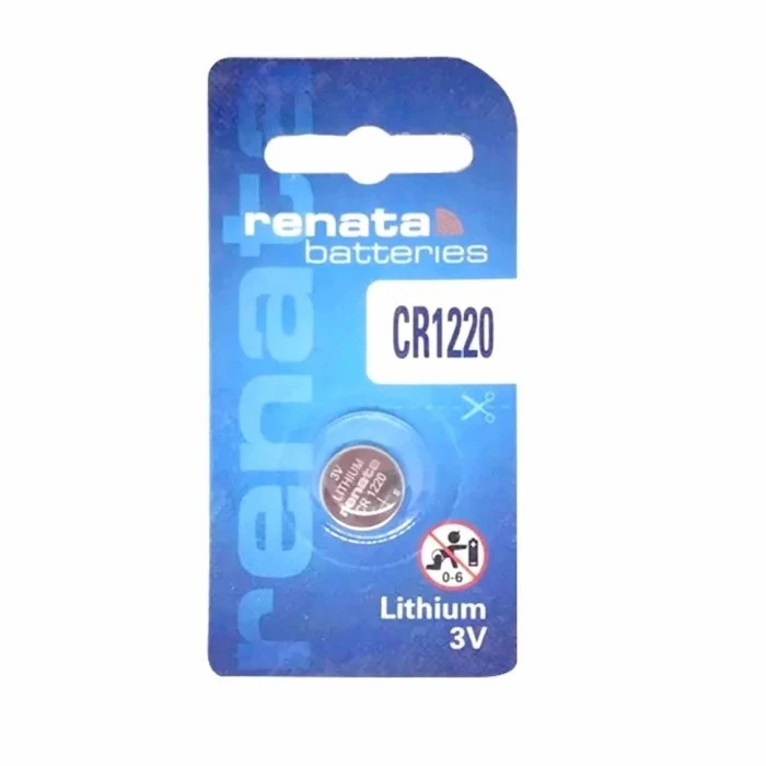Baterai RENATA CR1220 CR 1220 Battery RENATA CR1220 CR 1220 Batre RENATA CR1220 CR 1220 3V Original