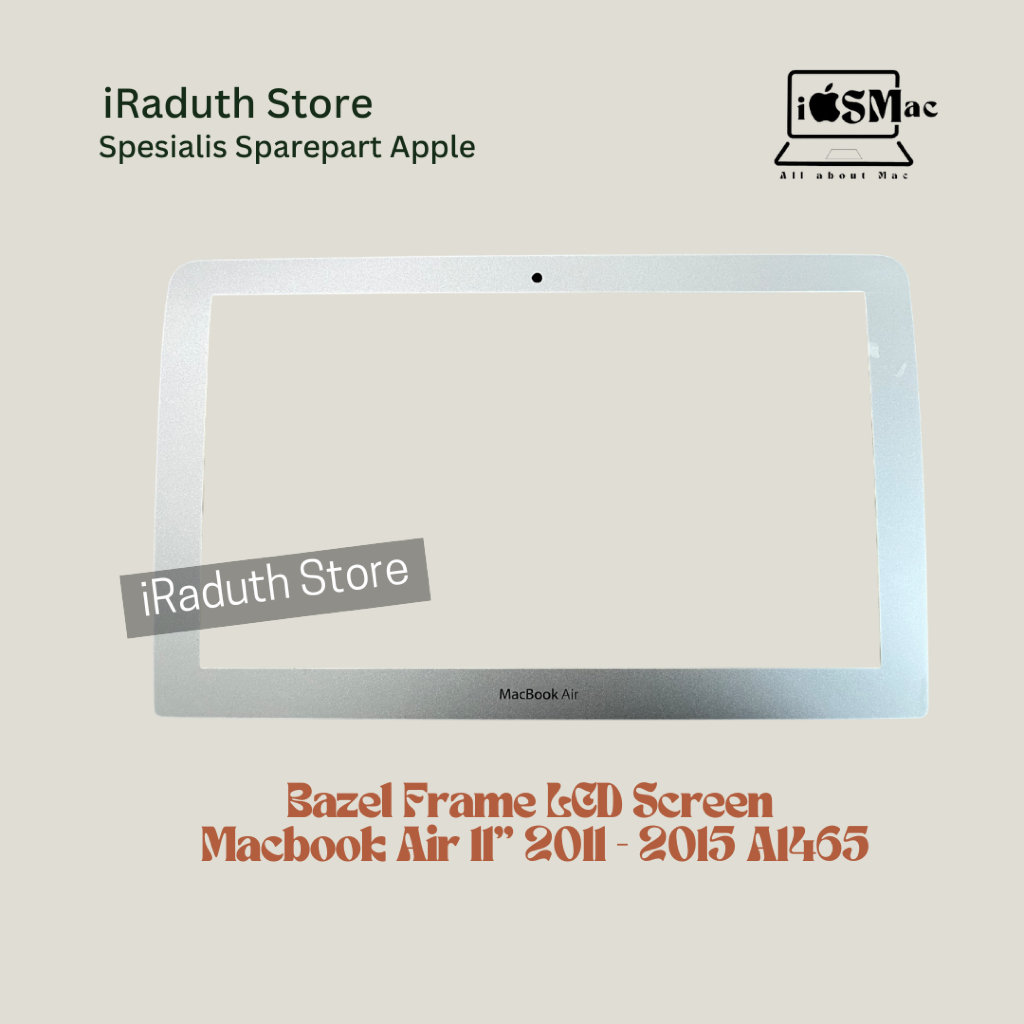 Bazel Frame LCD Screen Macbook Air 11" 2011-2015 A1465