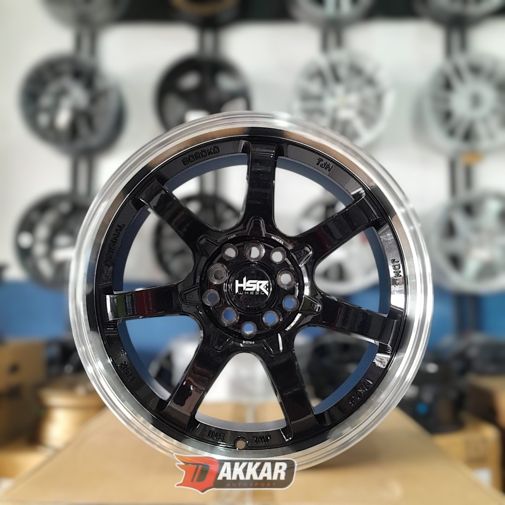 velg mobil te37 ring 17 hsr boroko tjh for innova xpander camry civic new xenia avanza
