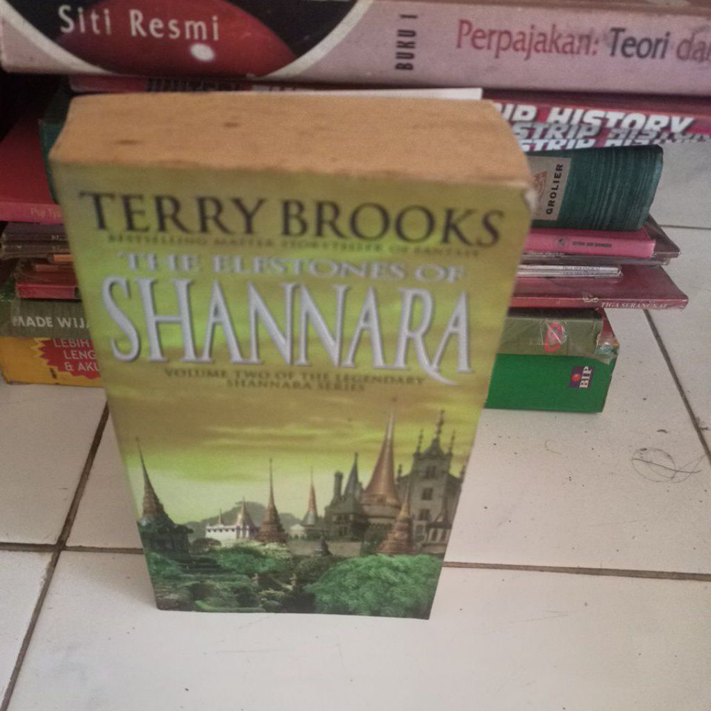 novel Terry Brooks the elestones of shannara