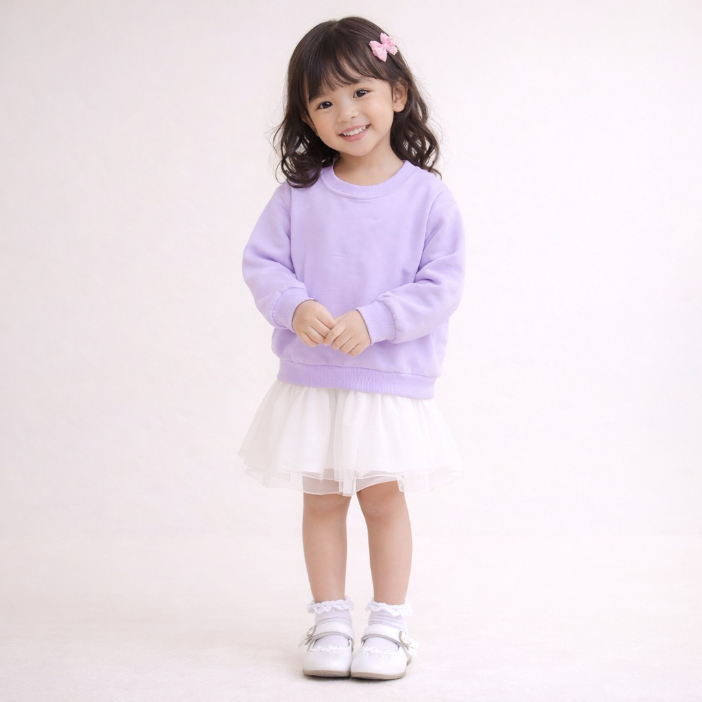 Sweater anak POLOS CREWNECK ANAK POLOS baju anak polos