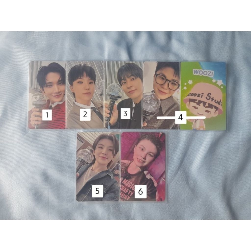 seventeen joshua hoshi woozi wonwoo caratzone caratland 2025 photocard gb bc burstday hbd gitbir pc 