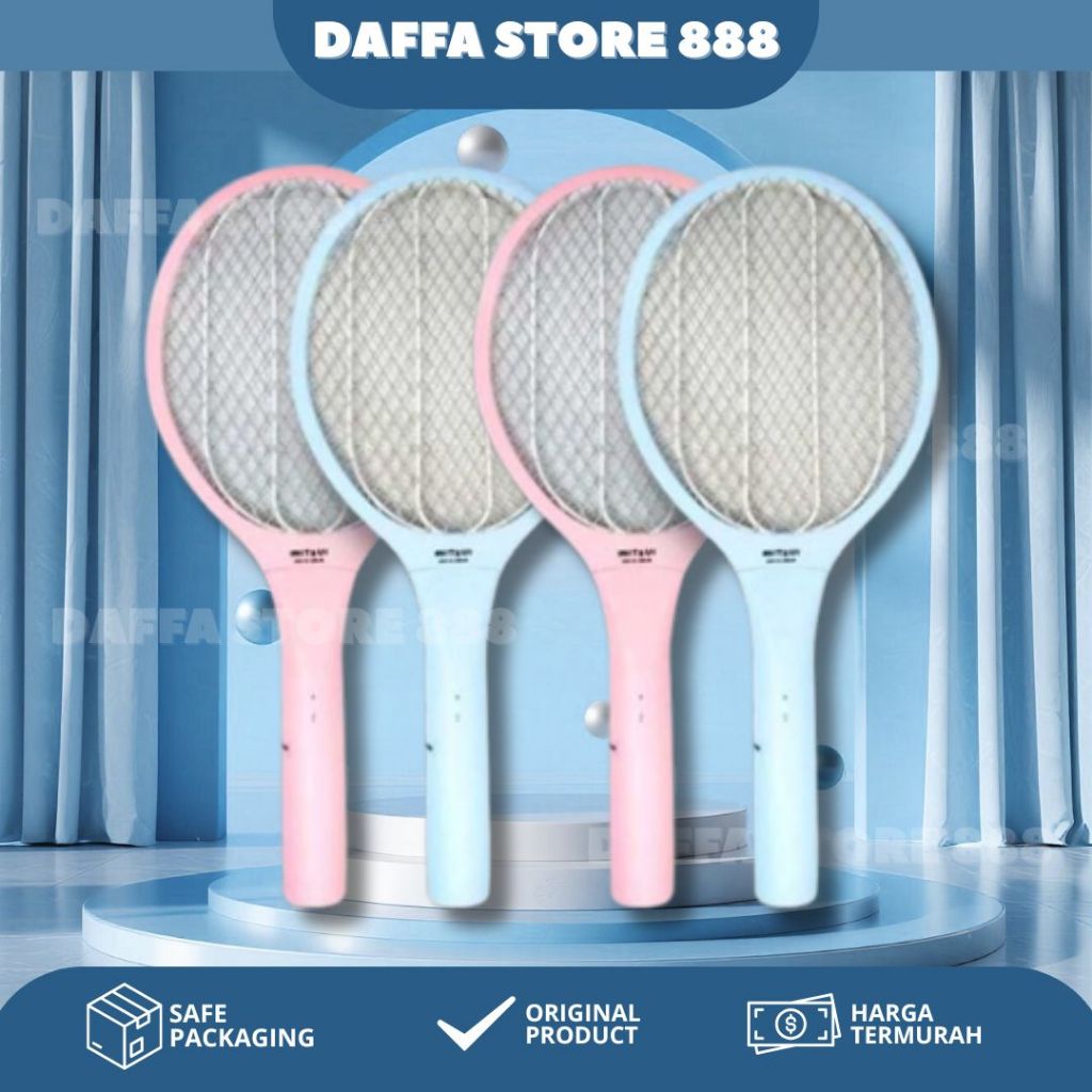 Mitsui Raket Nyamuk MRN 65 Zeus / Reket Cas Murah