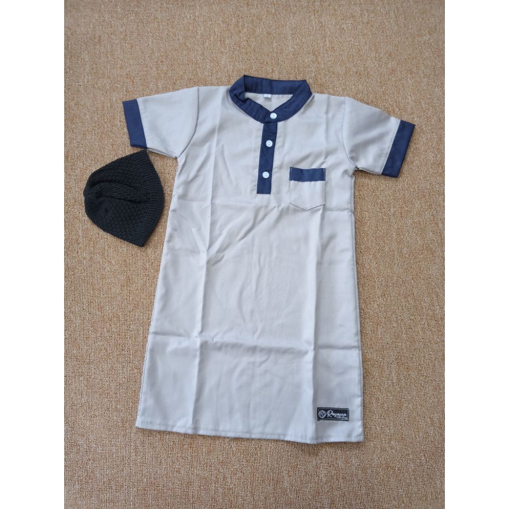baju koko anak laki-laki usia 1-2 tahun jubah anak laki-laki