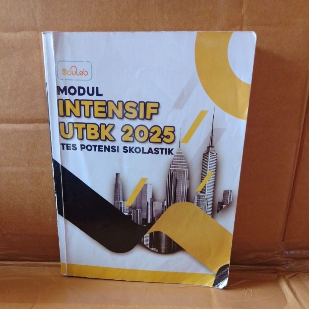 Buku Modul Intensif UTBK 2025 Tes Potensi Skolastik Bekas Original