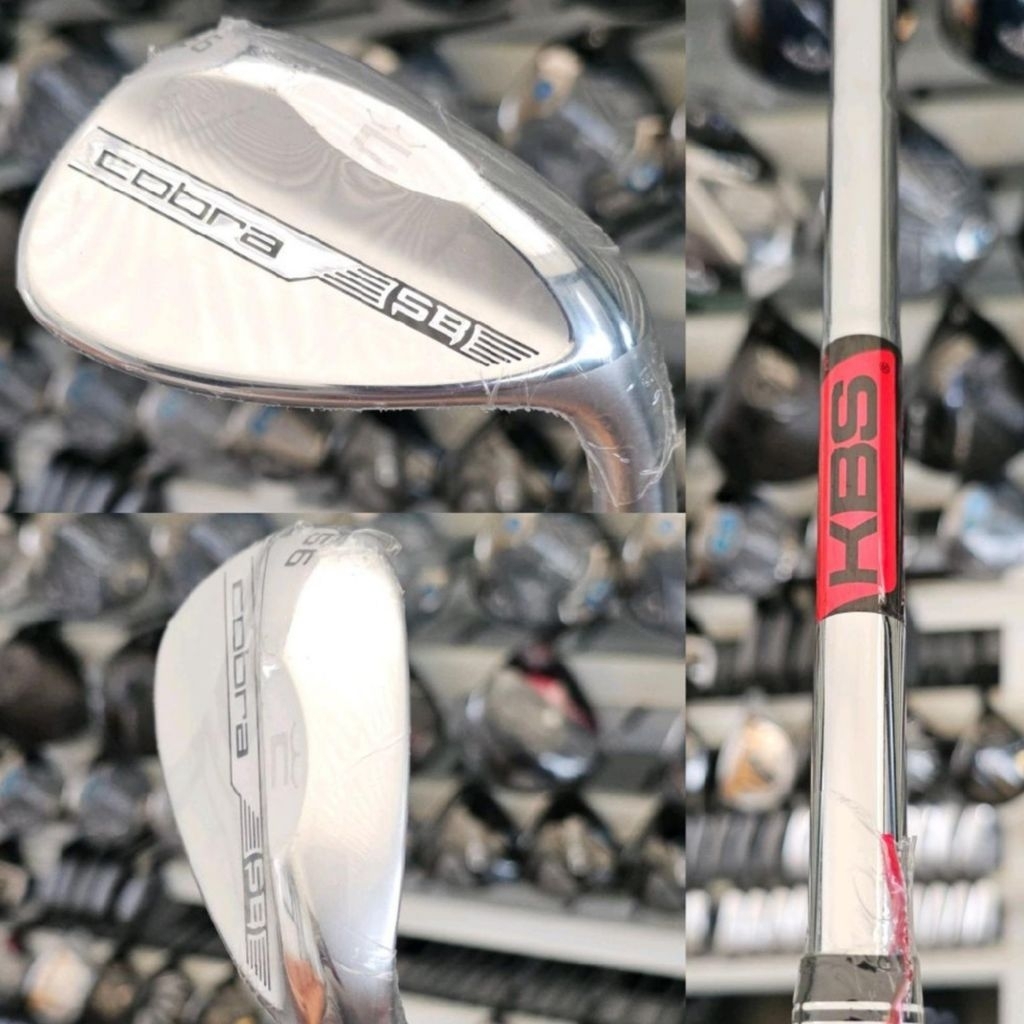 NEW Stick Stik Golf WEDGE 56 COBRA KING SB SNAKEBITE CHROME 2023