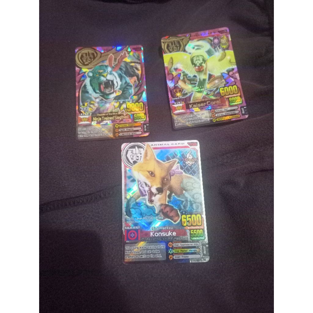 Card animal kaiser Evo 3, Kaiser coral and tarantula
