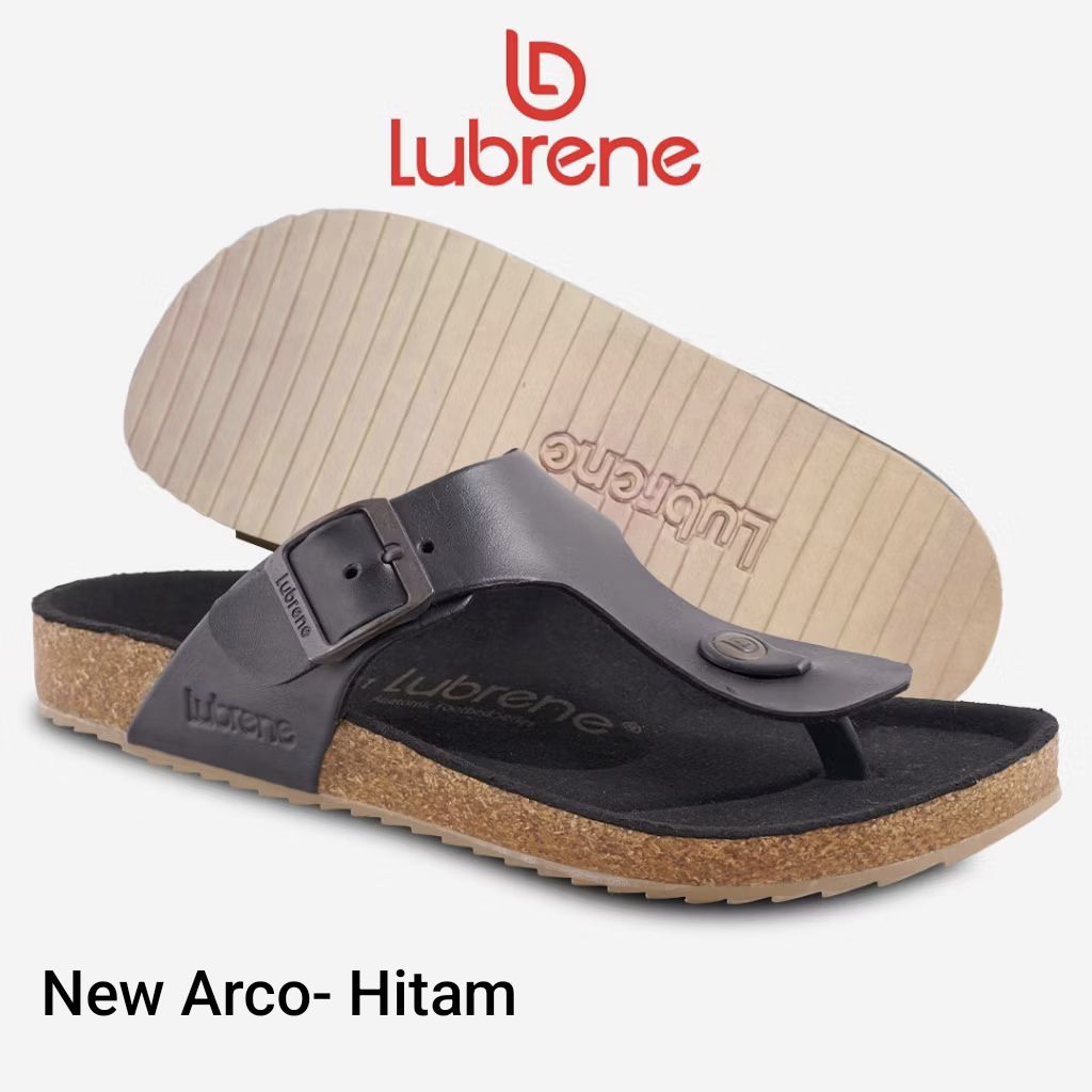 Sandal Kulit Casual pria Lubrene ACRO 201 Original