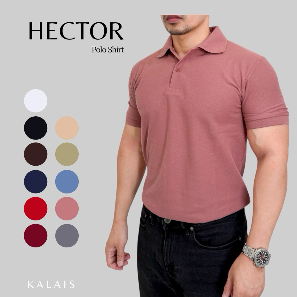 KALAIS Hector Polo Shirt Cotton Pique Slim Fit