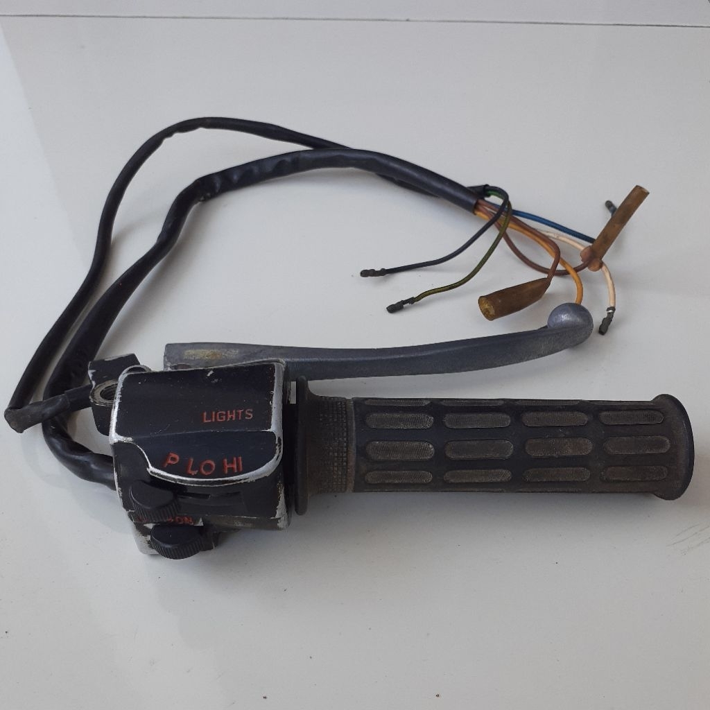 holder saklar set kanan Original copotan Honda GL100 pnp GL125 K seken