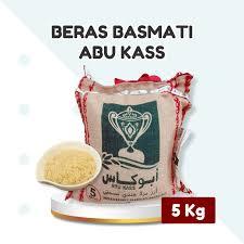 [SDW] pekanbaru/ABU KASS Beras Basmati 5kg Extra Long Premium Dari India Kemasan 5kg