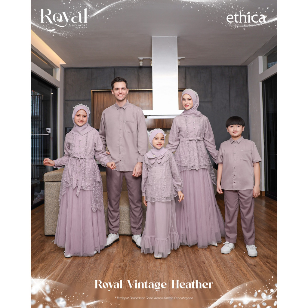 ROYAL VINTAGE HEATHER, KAGUMI 381/ KAGUMI KIDS 209/ KAHFI 406/ KAHFI KIDS 303 (ETHICA RUMAH FAIQA)