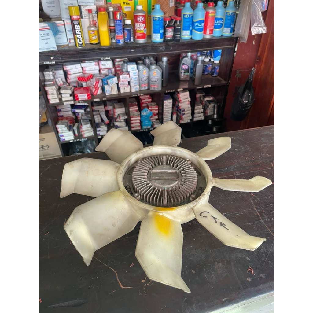 kipas radiator + sarang tawon canter 125/110 original