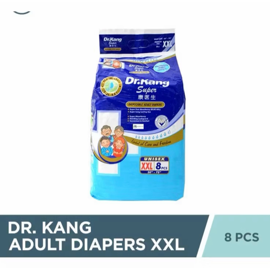 Dr kang Pampers dewasa ukuran XXL Perekat