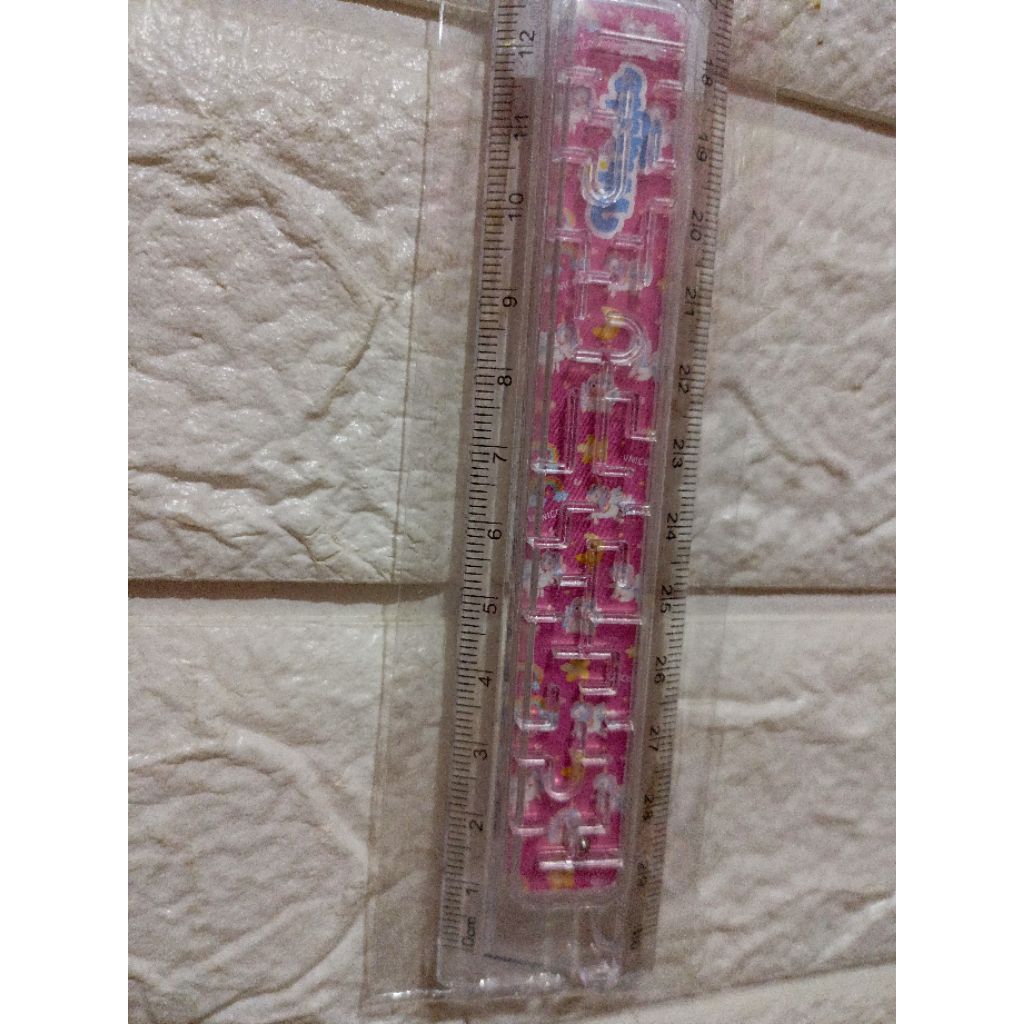 Wiggle Penggaris Lipat Labirin Unicorn 30cm