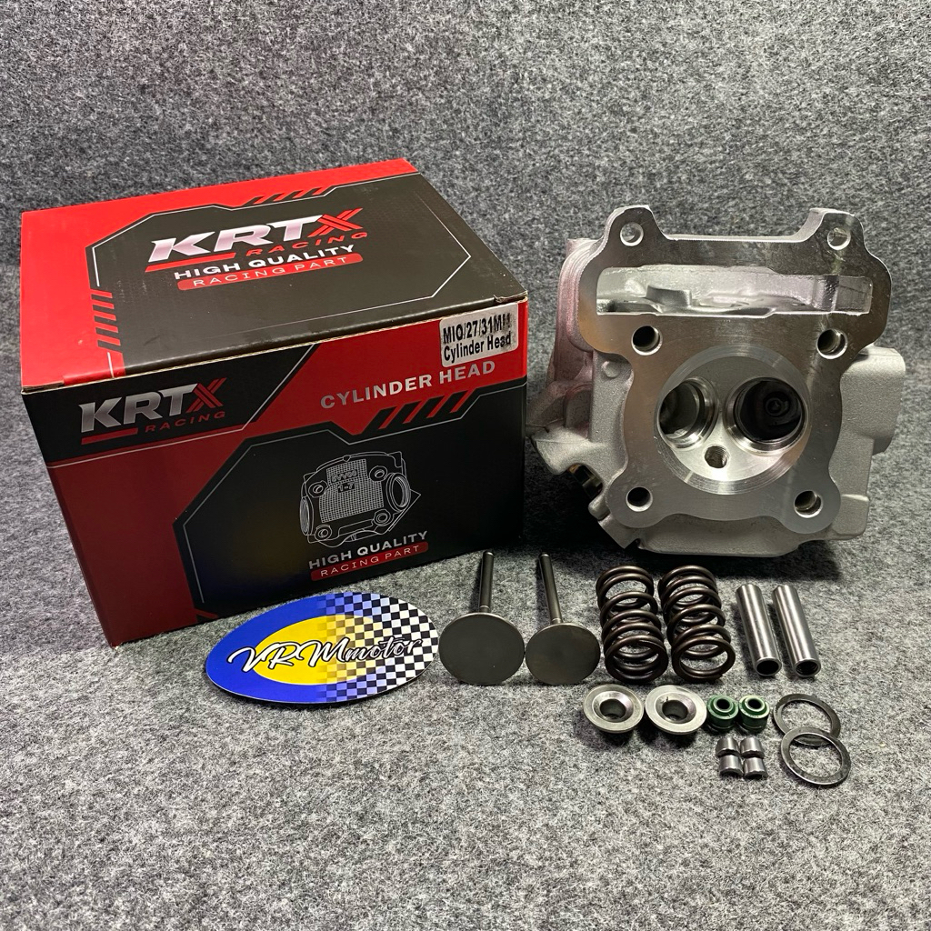 Blok head cylinder head KRT racing mio soul mio sporty smile 31/27 27/31 KRT