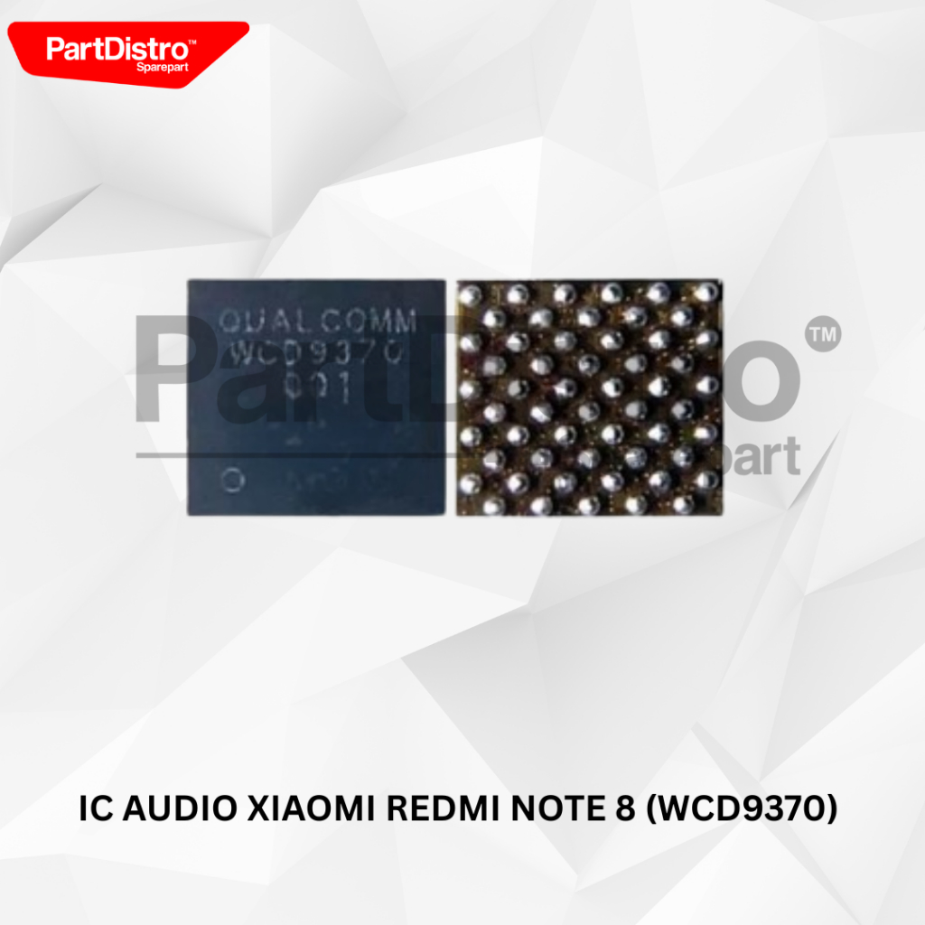 IC AUDIO XIAOMI REDMI NOTE 8 (WCD9370)