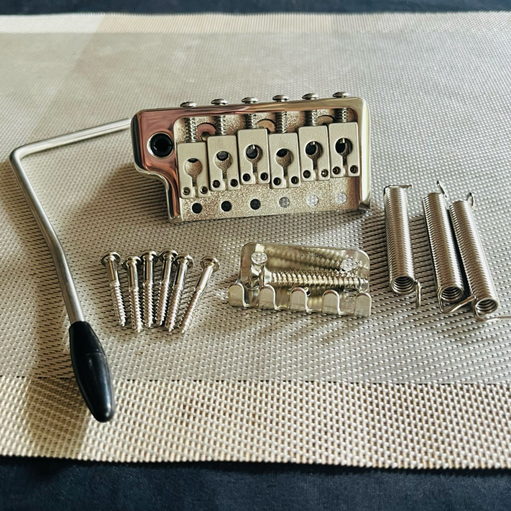 tremolo bridge 6srew gitar PRS SE original warna chrome - tremolo semi updown gitar elektrik