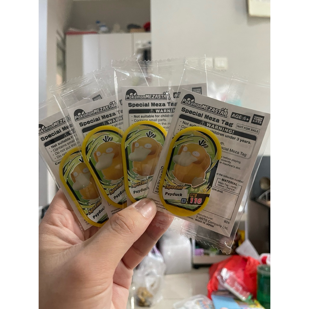 Psyduck Special Mezatag Pokemon Mezastar Event