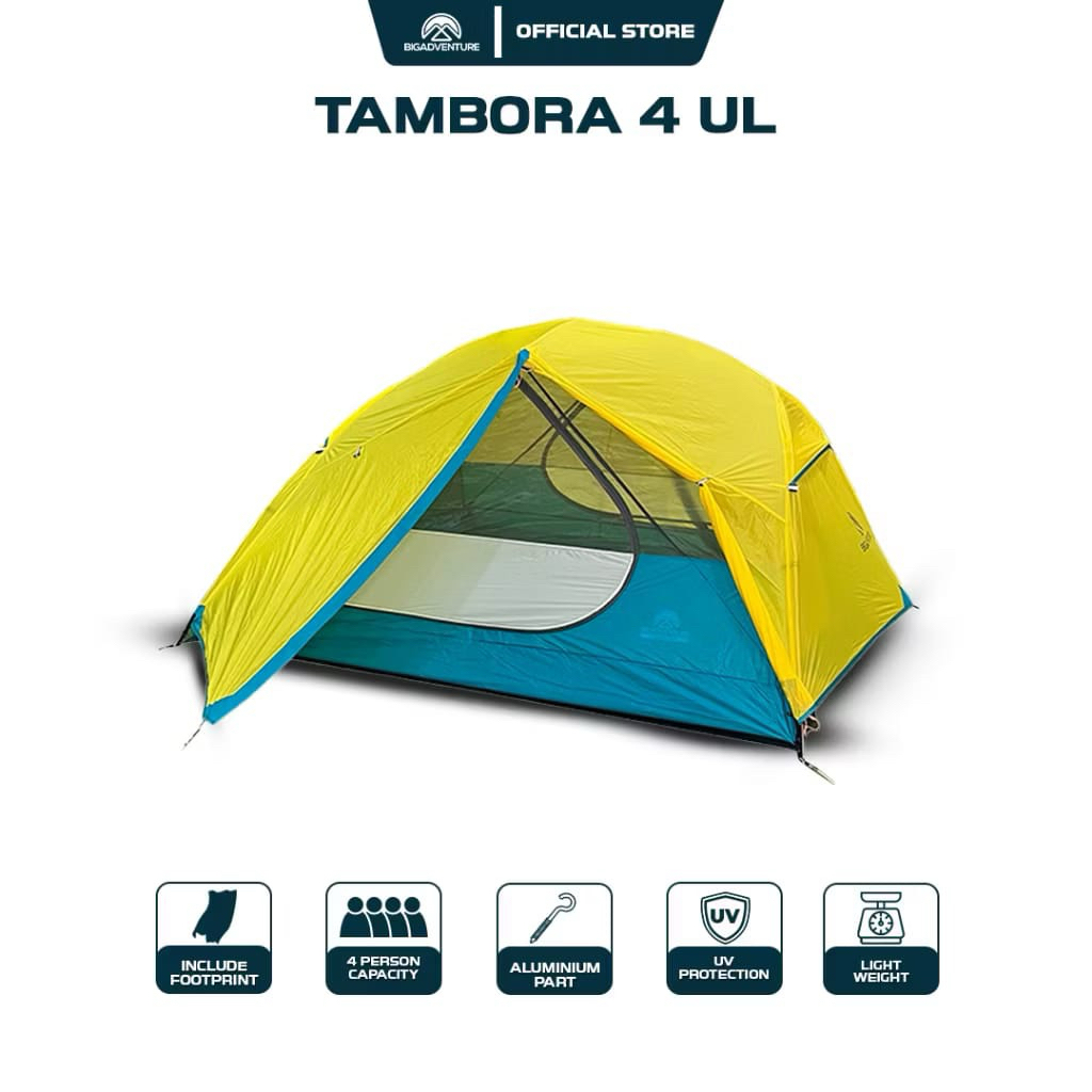 Bigadventure Tambora Ultralight Series - Tenda 4 Person