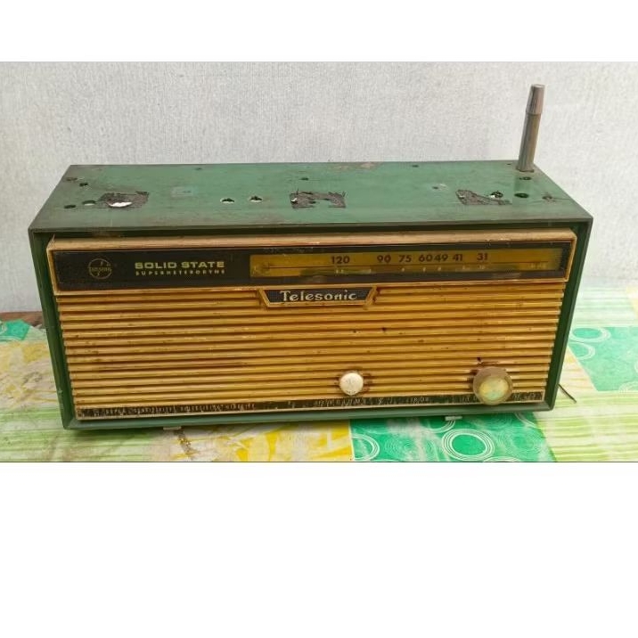 radio telesonic t 130 antik vintage jadul
