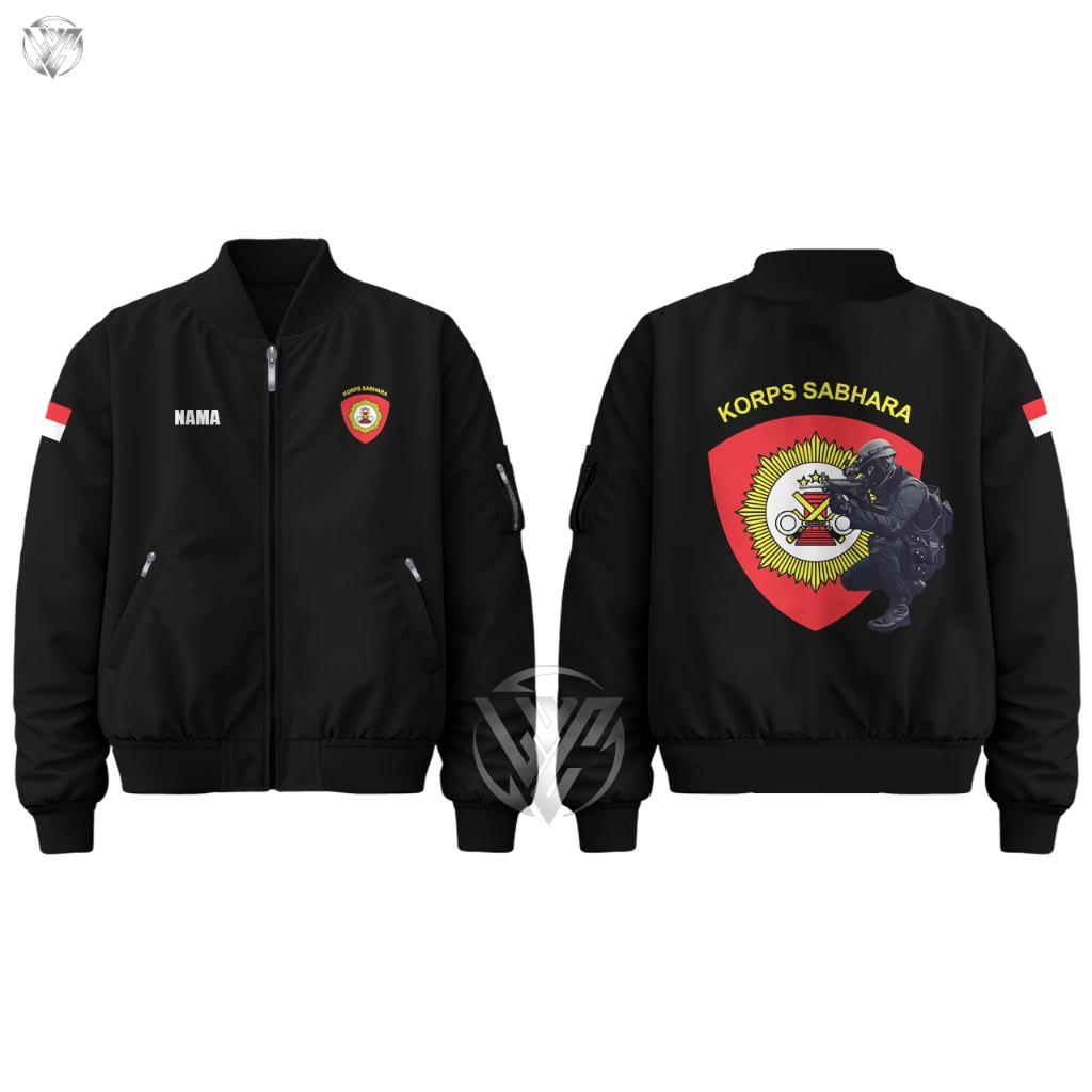 Jaket Bomber Waterprof Anti Air Premium Korps Sabhara Samapta Bhayangkara