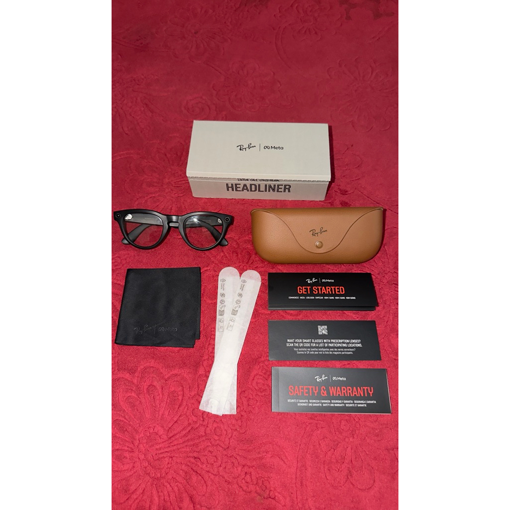 Rayban Meta Headliner Transitions Gray