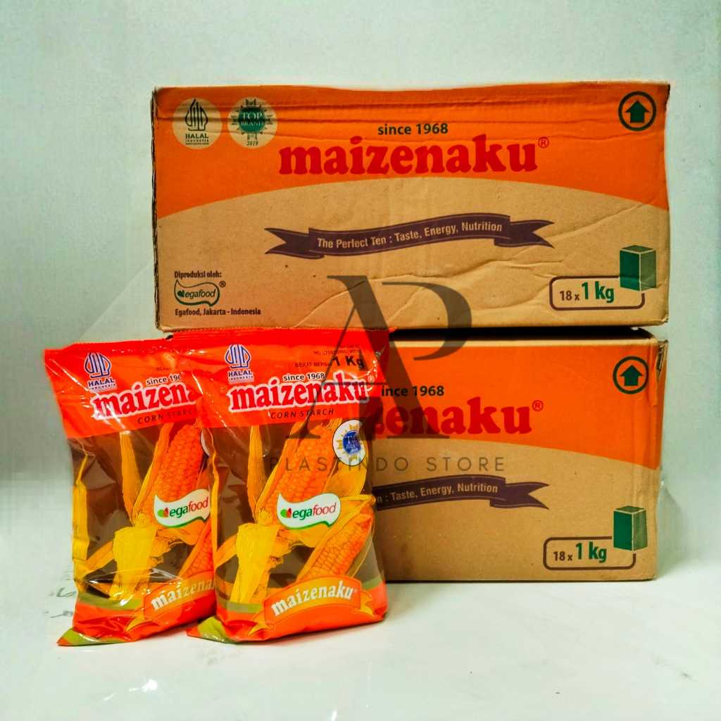 Tepung Maezena Maizenaku 1kg ( Dus 18 Pcs ) [ Original ]