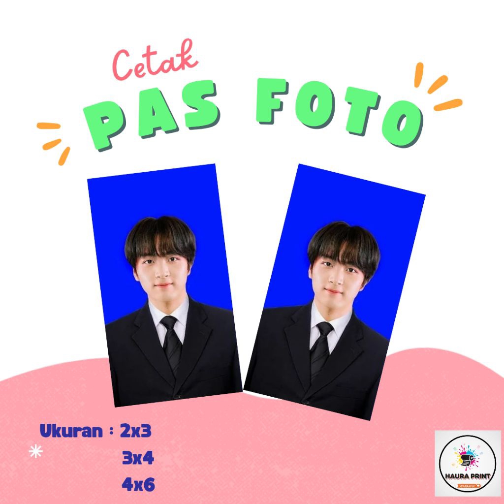 Cetak foto / cetak pas foto / cetak photo 2x3 3x4 4x6
