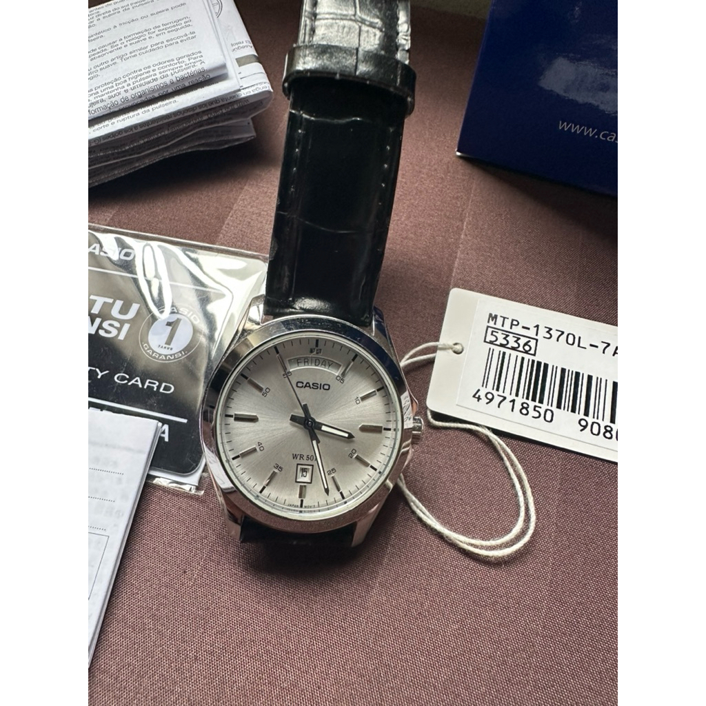 casio mtp 1370L second like new